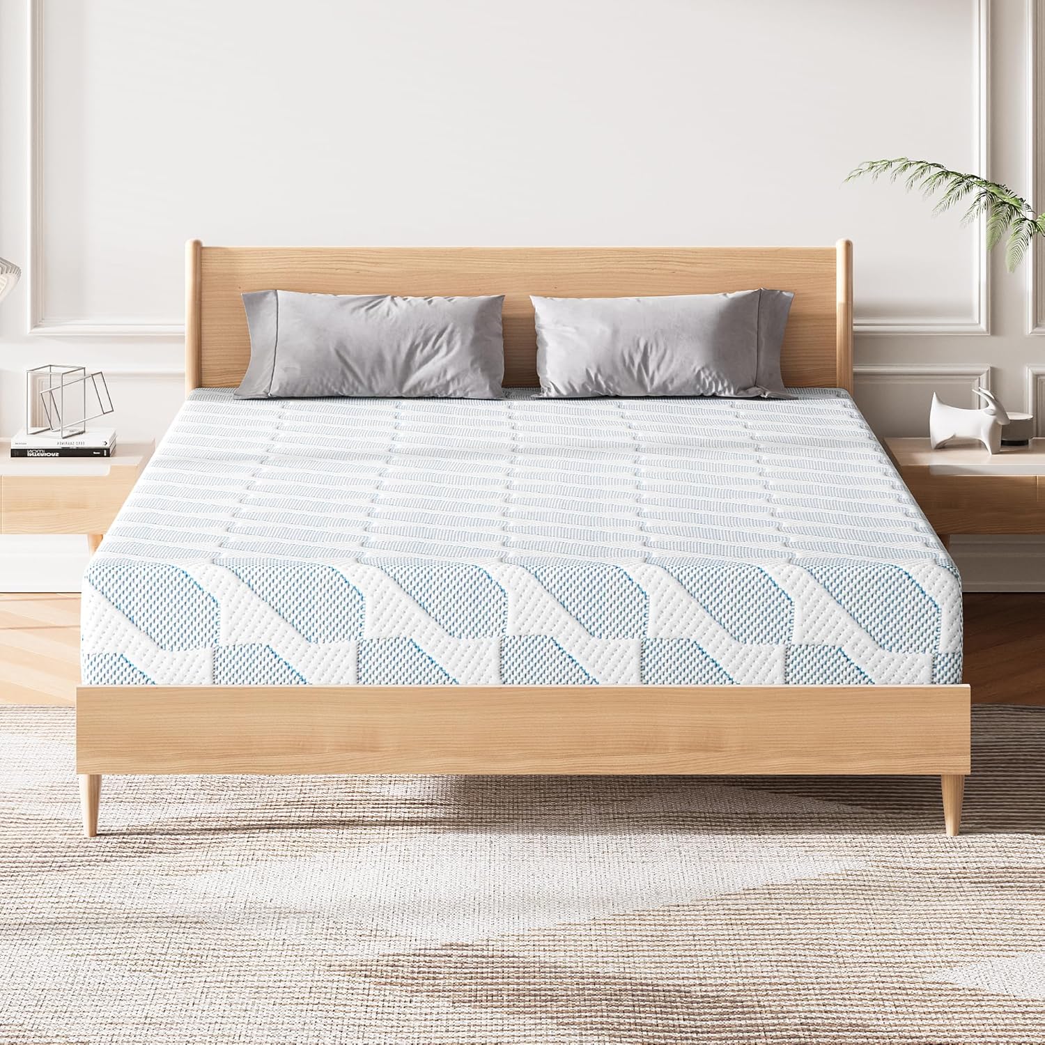Memory Foam Mattress In A Box Queen - Matelas Queen Size Matelas en mousse