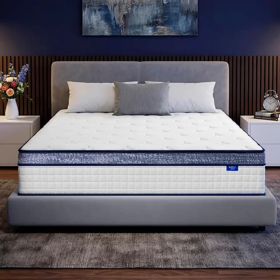 Memory Foam Mattress In A Box Queen - Matelas Queen, matelas hybride Queen de