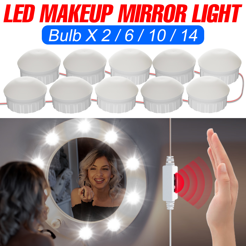 Lumière LED pour miroir de maq - Dressing Table Vanity With Lighted Mirror avis et prix