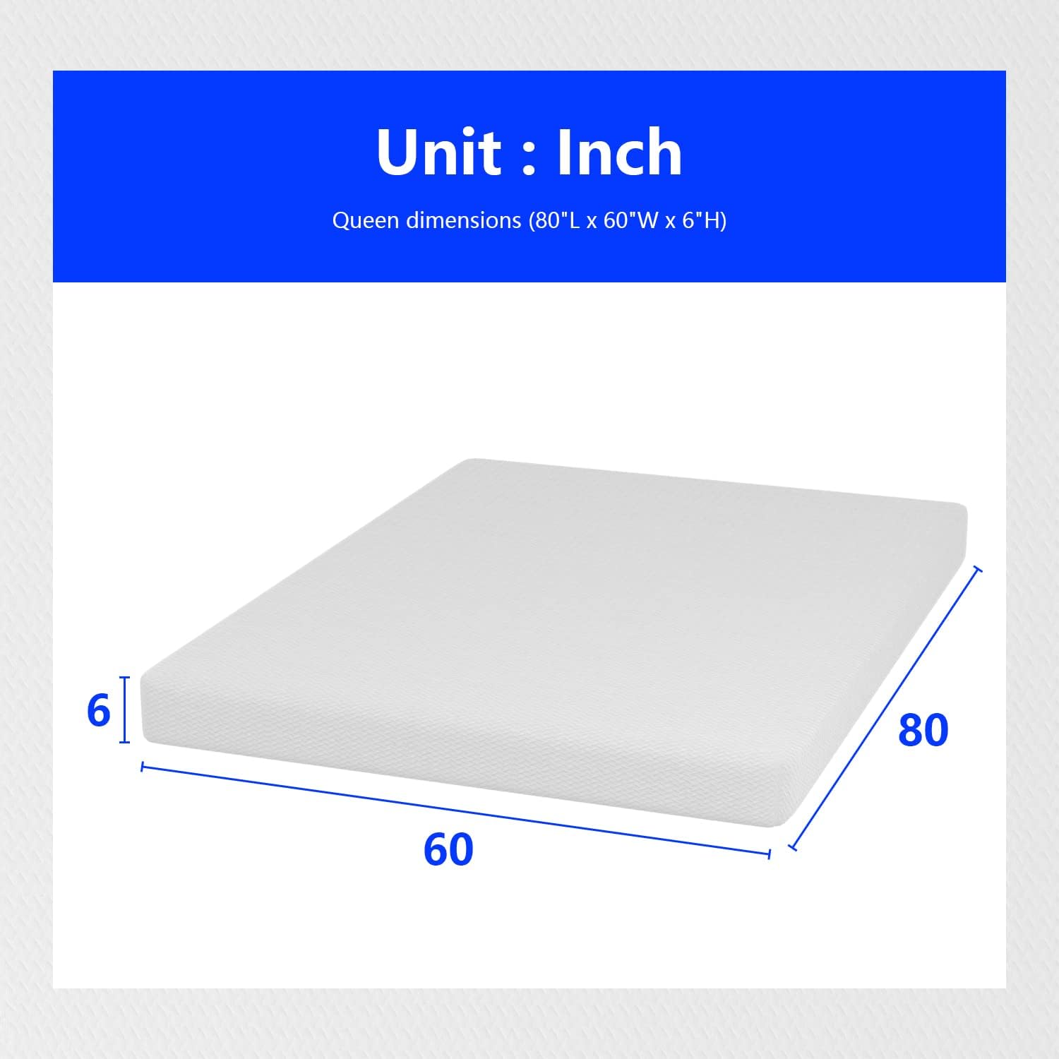 Matelas Queen Size, matelas en - Memory Foam Mattress In A Box Queen avis et prix