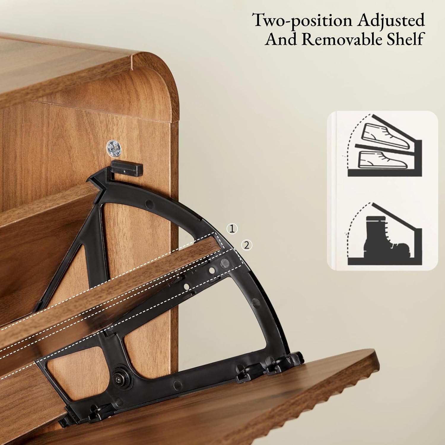 Armoire à chaussures à rainure - Shoe Rack Cabinet Narrow Entryway avis et prix