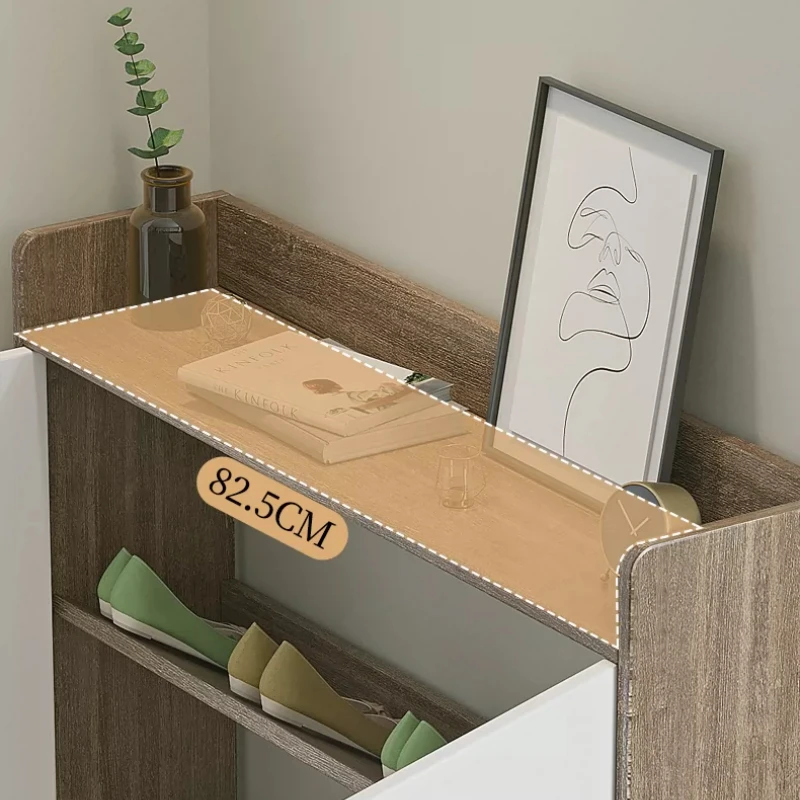 &Slim, meuble à chaussures de  - Shoe Rack Cabinet Narrow Entryway avis et prix