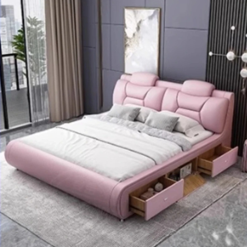 Lit double avec tiroirs de ran - King Size Bed Frame With Storage Drawers avis et prix