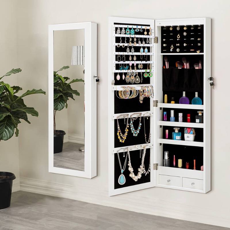 Miroir de maquillage pour tout - Full Length Mirror Jewelry Armoire avis et prix