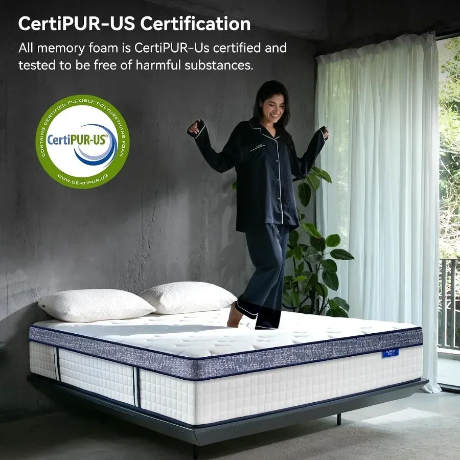 Matelas Queen, matelas hybride - Memory Foam Mattress In A Box Queen avis et prix