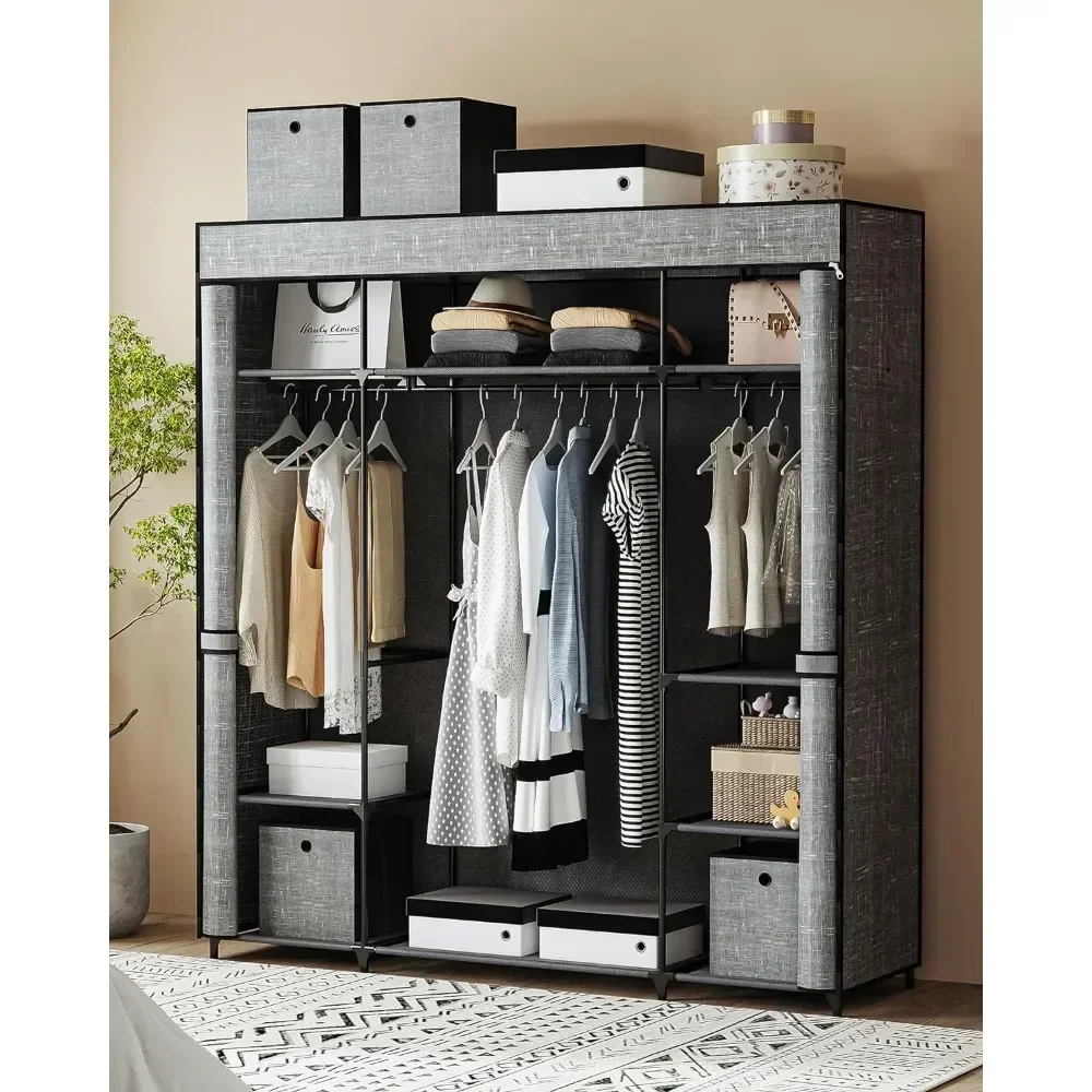 Armoire de rangement, armoire  - Wardrobe Closet Portable Fabric Cover avis et prix