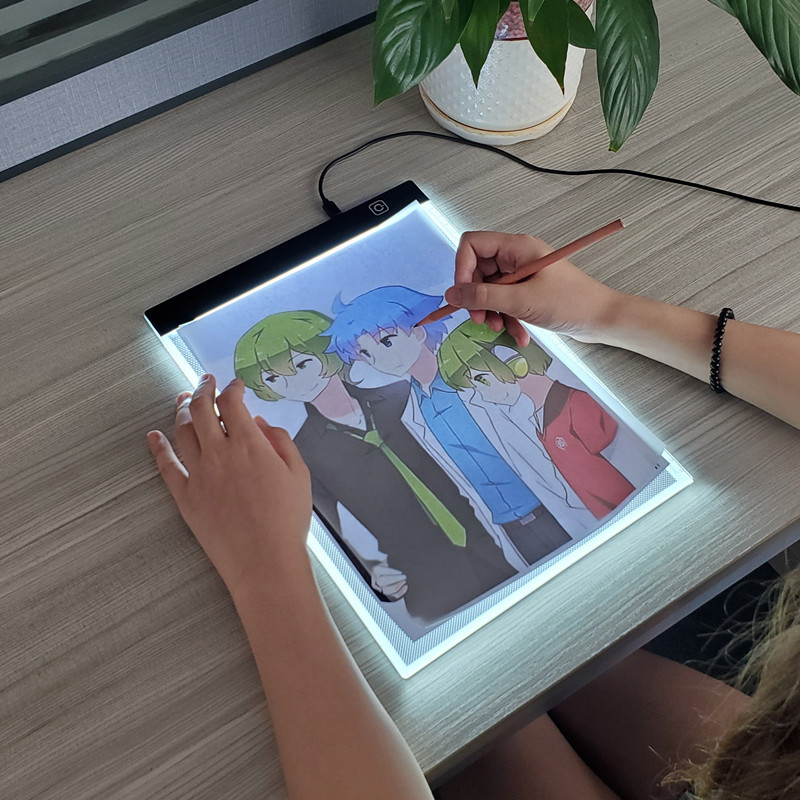 Table de photocopie A5 à LED,  - Floating Nightstand With Led Light avis et prix