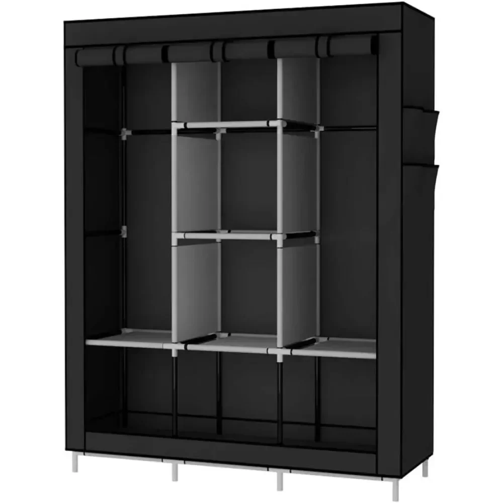 Armoire portable, organisateur - Wardrobe Closet Portable Fabric Cover avis et prix